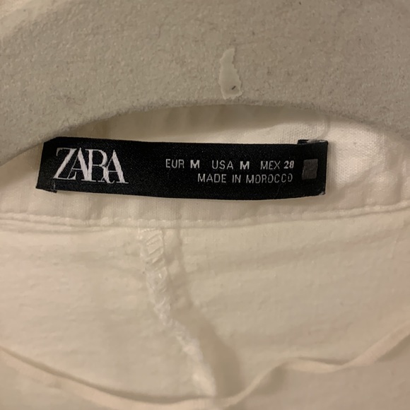 Zara Shirt Dress with Ruching - Picture 2 of 15